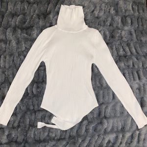 Bodysuit White Long Sleeve